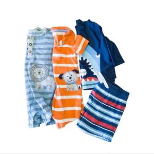 Carter's Baby Boy Outfits & Bathing Suit Bundle Size 3-6 Months Clothing